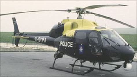 South Yorkshire Police helicopter takes to Twitter - BBC News