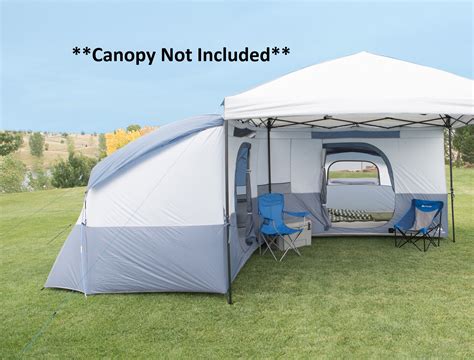 ConnecTent For Straight-Leg Canopy Camping Safe Ozark Trail 6-Person 10 x 10 ft Outdoor Sports ...