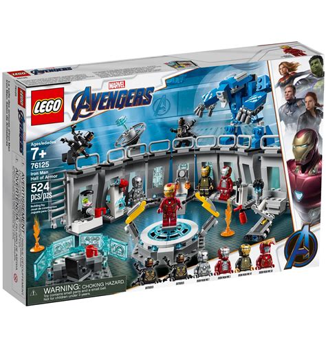 LEGO Marvel Super Heroes Iron Man Hall of Armor Set 76125 - GB