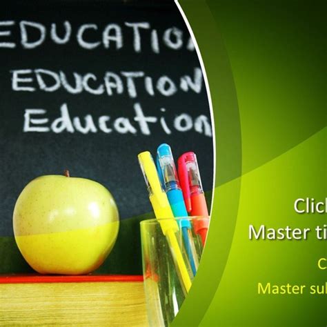 Back to school PPT slides for visual online presentations by educators. Powerpoint Template Free ...