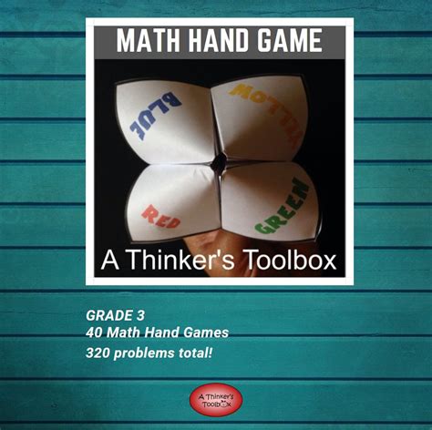 Gr 3 Math Hand Games | X | Fractions | Rounding | Area | Perimeter | Math, Common core math ...