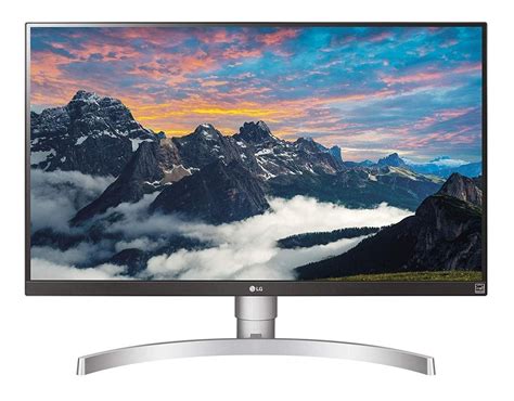 LG 27UK650-W 27 Inch 4K Ultra HD HDR10 IPS LED Monitor PC Computer Screen White | Electrical Deals