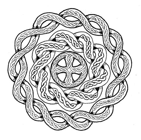 Celtic Knots Cross Drawing by Chris Hill | Fine Art America