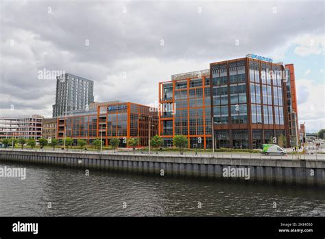 Barclays Glasgow campus by River Clyde Glasgow Scotland July 2022 Stock ...