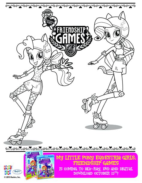 Equestria Girl Friendship Games Coloring Pages - Coloring Home