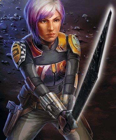 Sabine training with The Darksaber (Wrensday #1) : r/StarWars