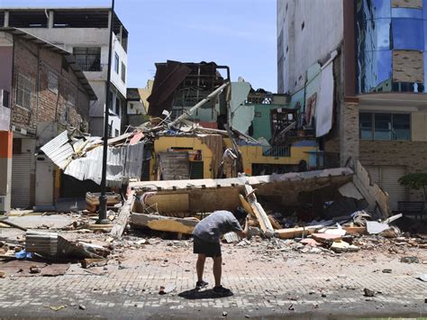 A strong earthquake has killed at least 15 in Ecuador and 1 in Peru : NPR