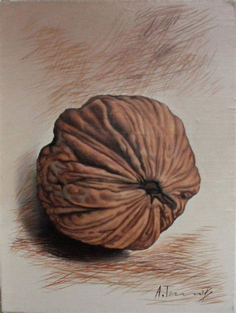 Walnut Oil painting by Alexander Titorenkov | Oil painting, Art painting oil, Painting