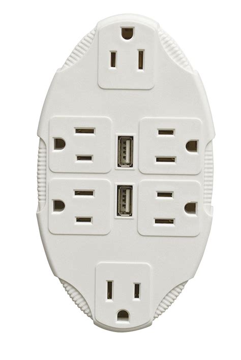 USB OUTLET MULTIPLIER (INCLUDES 6 SOCKETS AND 2 USB PORTS) - Walmart.com