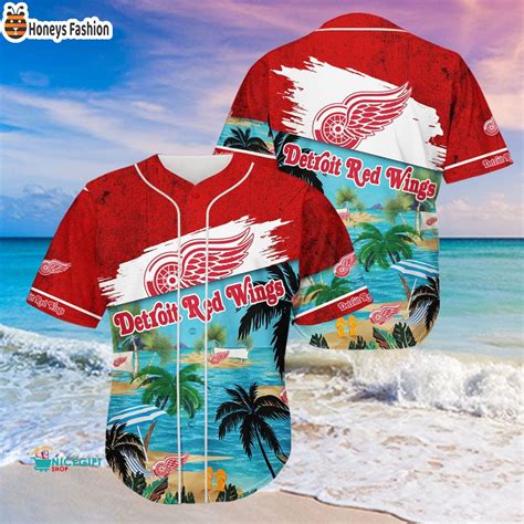 Detroit Red Wings 2023 Baseball Jersey - Honeysfashion