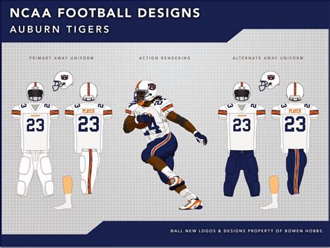 Auburn Football Uniform Concepts - Auburn Uniform Database