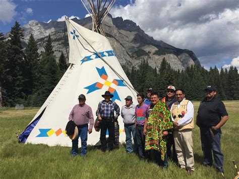 Stoney Nakoda hold special ceremony to welcome bison back to Banff ...