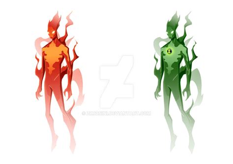 Alpha Nanite and Beta Nanite -omnitrix version- by Zimonini on DeviantArt