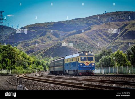 Chinese railway scenery Stock Photo - Alamy