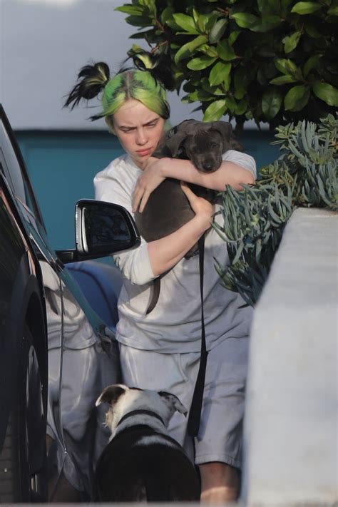 BILLIE EILISH Outside Her Home in Los Angeles 04/20/2020 – HawtCelebs