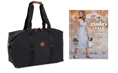 GIVEAWAY: Giada's Italy Cookbook and Bric’s Italian Weekender Bag ...