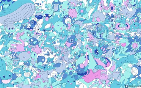 Blue water pokemon extravaganza