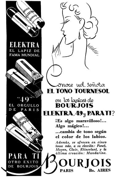 Cosmetics and Skin: Bourjois (post 1930)