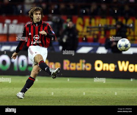 AC Milan's Andrea Pirlo scores on a free kick, during an Italian major ...