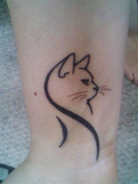 Cat Outline Tattoo | Cat Outline Tattoos | *PAPER CUTS,MASKS,STENCILS ...