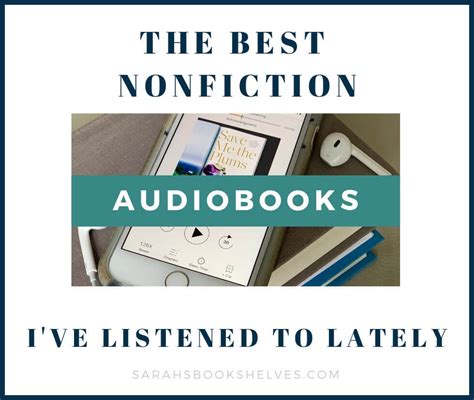 The Best Nonfiction Audiobooks I've Listened to Lately - Sarah's Bookshelves