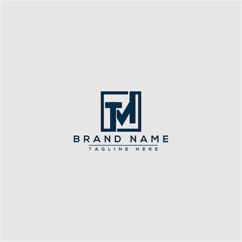 Premium Vector | Tm logo design template vector graphic branding element