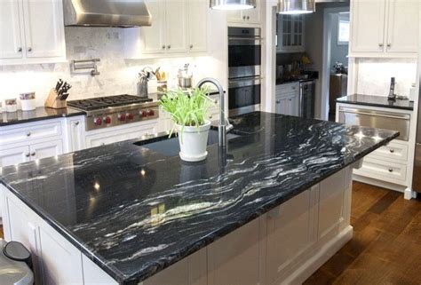 Black granite countertops. Looking For Black Granite Countertops… | by ...