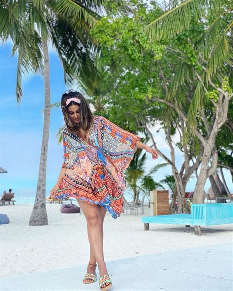 Hina Khan Slays in her Bikini Avatar in Maldives During Winter Vacation.