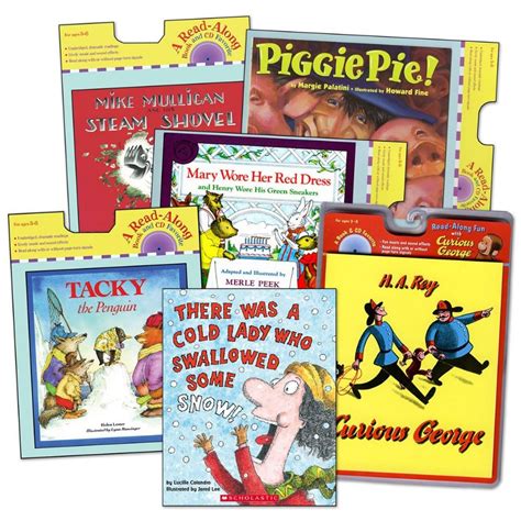 Classic Read Aloud Book and CD - Set of 6