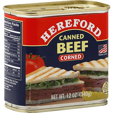 Hereford Beef, Canned, Corned | Pantry | Foodtown