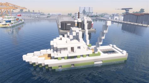 Fishing Boat (full interior) Minecraft Map