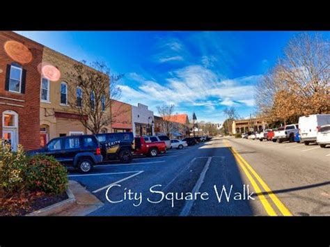 Walking Zebulon, GA - City Square | Towns in Center Georgia, USA - YouTube