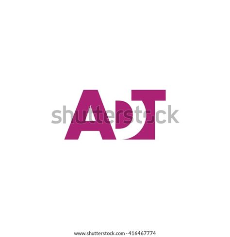 Adt Logo Vector Graphic Branding Letter Stock Vector (Royalty Free ...