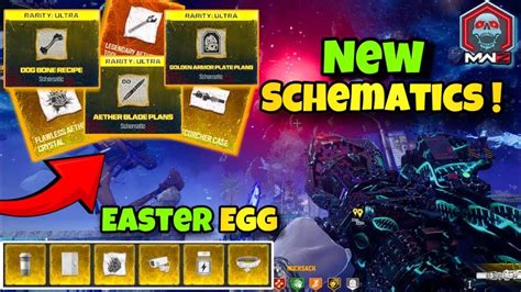 *EASY* MW3 Zombies Easter Egg (All Schematics 1 Game (EATHER BLADE, DOG BONE, GOLDEN ARMOR PLATE ...