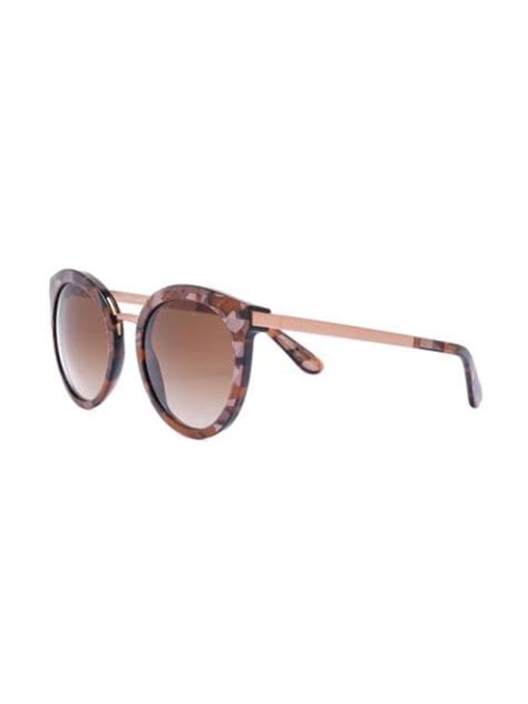 DOLCE & GABBANA Round Frame Sunglasses | ModeSens