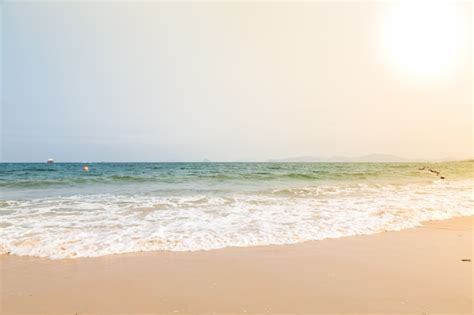 Premium Photo | Beach landscape china hainan sanya