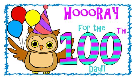 100th Day Clip Art Free - Clipart