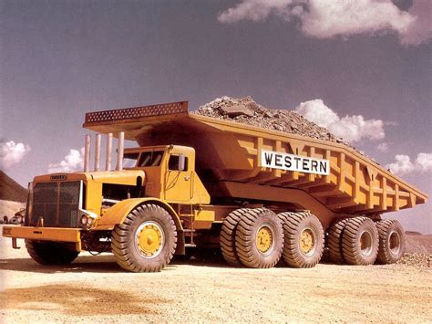 Euclid 1LLD/Western 80 '1952–???? | Heavy equipment, Trucks, Heavy ...