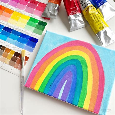 Easy Canvas Painting - How to Get Started + Ideas • The How To Mom