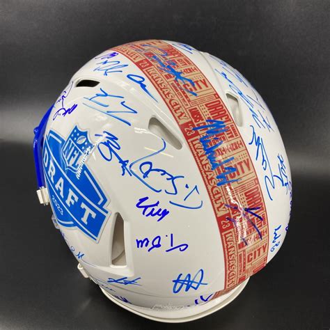 NFL - 2023 Draft helmet signed by Bryce Young, CJ Stroud, Anthony ...