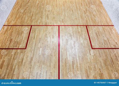 Squash court stock image. Image of hardwood, indoor - 145756467