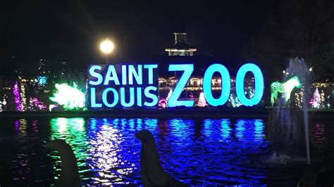 Wild Lights at the St. Louis Zoo 2019 - YouTube