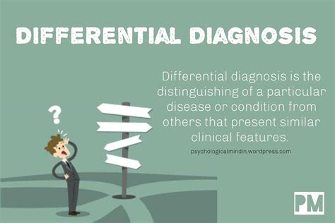 DIFFERENTIAL DIAGNOSIS | Diagnosis, Hypothesis, Mental disorders