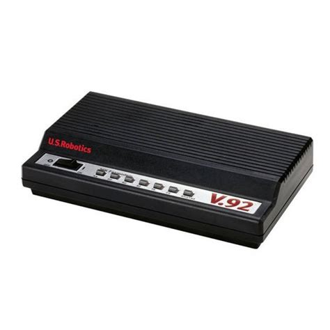 Modem Externo Us Robotics 56k V90 V92 Ideal Para Alarmes - R$ 370,00 em ...