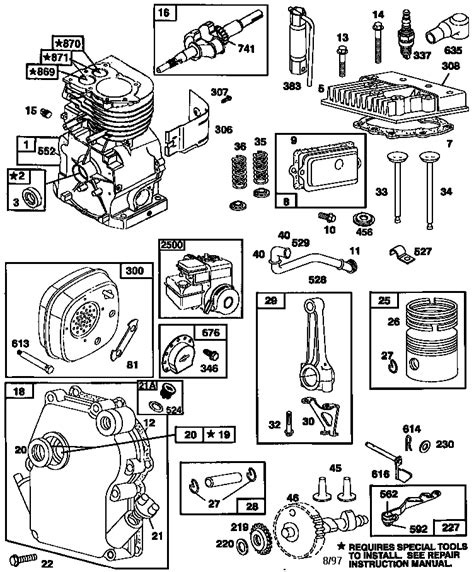 Briggs And Stratton 500 Series Parts List - mixezone