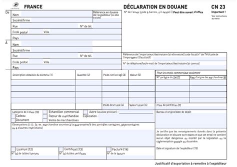 CN23 form: how to fill it in, what is it? | Upela.com