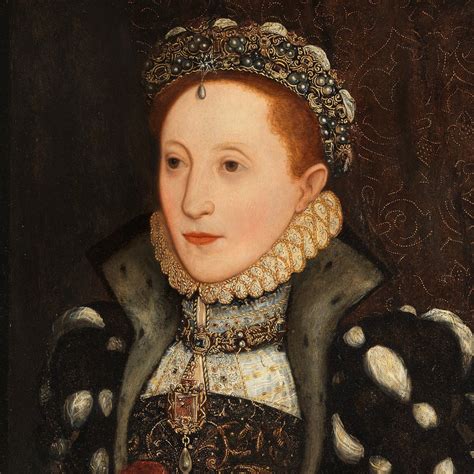 Young Queen Elizabeth 1 Of England