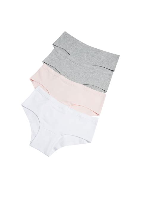 Pack of 4 Printed Cotton French Knickers - Underwear | Tezenis