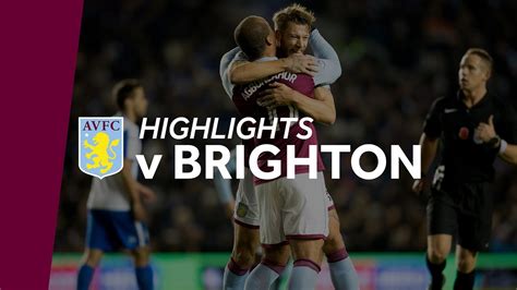 Brighton 1-1 Aston Villa | Highlights - YouTube