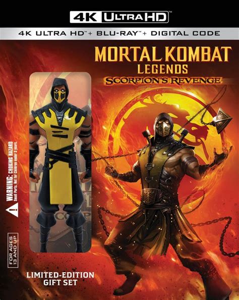 Customer Reviews: Mortal Kombat Legends: Scorpion's Revenge [Figurine ...